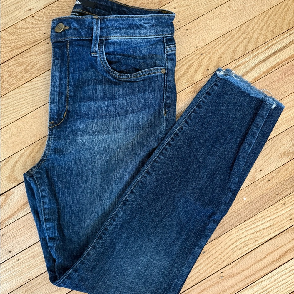 Sam Edelman Stiletto Blue Denim Jeans